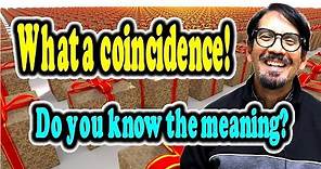 Meaning of "What a coincidence!" [ ForB English Lesson ]