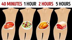 How Long Foods Stay In Your Stomach