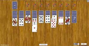 Spider Solitaire - How to Play