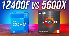 Intel i5-12400F vs AMD Ryzen 5 5600X - Best 6 Core CPU?