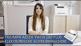 Triumph Adler Twen 180 plus Elektronische Schreibmaschine Produktvorstellung von OTTO Office