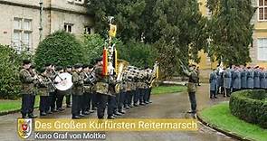 Des Großen Kurfürsten Reitermarsch vor dem Schloss des Fürsten zu Schaumburg-Lippe - Gänsehaut!