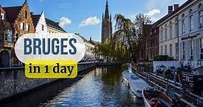One Day in Bruges (Belgium): Top Things to Do in Bruges (city tour Bruges) - waffles, belfry, guide