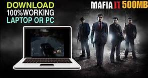 how to download mafia 2 in pc or laptop|gameplay|