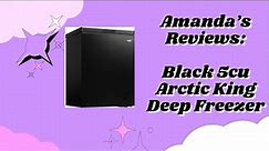 Arctic King Black 5.0 cu Walmart Chest Freezer Review!