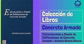 Estructuracion y Diseño de Edificaciones de Concreto Armado | Antonio Blanco Blasco #ingenieriacivil