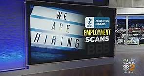 Better Business Bureau Warns Of New Employment Scams