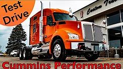 2020 KENWORTH T880 with CUMMINS Performance Series Engine. TEST DRIVE & OVERVIEW - HEAR THE ENGINE