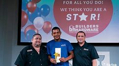 Builders’ Hardware: Celebrating Excellence! Join us in commemorating the passion, dedication, and outstanding contributions of our remarkable team members. We raise the curtain on excellence and celebrate the stars who shine brightly⭐️ #buildershardwarebelize #award
