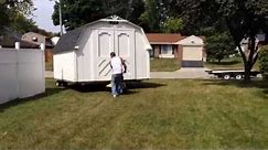 The trick of how to move a shed the easy way