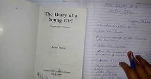 character analysis of Van Daan family (the diary of a young girl)