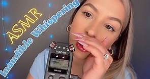 ASMR intense inaudible whispers with gum chewing for EXTREME tinglezzz 💗
