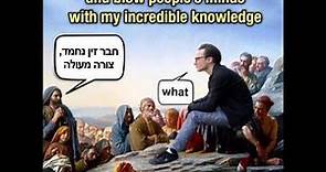 The Origins of Modern Israeli Hebrew!