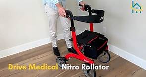 Drive Medical Nitro Rollator Review & Setup Guide