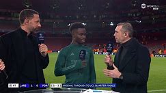 Bukayo Saka talks Arsenal's aspirations this season after beating Porto in the UCL