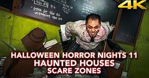 Halloween Horror Nights 11 Haunted Houses and Scare Zones at USS HHN11