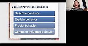 Introduction to Psychology: Chapter 1