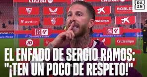 Sergio Ramos y su enfado viral con un aficionado: "Cállate ya y respeta a la gente"