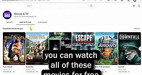 How to Watch Free Movies on YouTube 🍿
