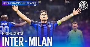 INTER 1-0 MILAN | HIGHLIGHTS | UEFA CHAMPIONS LEAGUE 22/23 ⚽⚫🔵🇮🇹