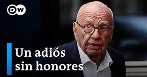 Se retira Rupert Murdoch, el polémico magnate mediático australiano