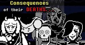 Echoes of Undertale's Neutral Kills | Undertale Character Analysis