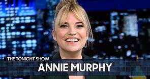 安妮·墨菲在《今夜秀》上展示了她失败的尝试--