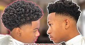 Top 20 Best Hairstyles for Black Men in 2024 |
