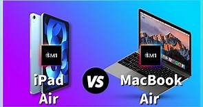 【M1生產力】MacBook Air VS iPad air，你的下一台電腦，可以是iPad嗎？#彼得森 #M1 #MacBookair #ipadair #對比測試