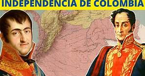 La INDEPENDENCIA DE COLOMBIA: etapas, luchas y la campaña de Bolívar⚔️