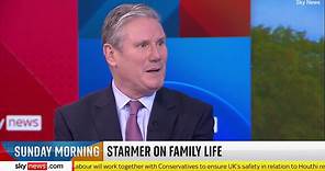 Sir Keir Starmer forgets his own children's gender by accidentally saying he has two sons instead of a boy and a girl in TV gaffe