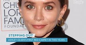 Ashley Olsen Walks Red Carpet for First Time in 2 Years in All-Black Ensemble