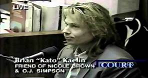 Kato Kaelin's O.J. trial testimony