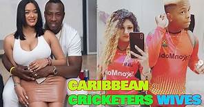 West indies cricketers and his wife and family