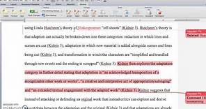 How to proofread/edit/ mark papers in MS Word