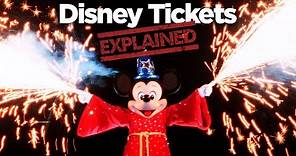 Disney World Tickets EXPLAINED