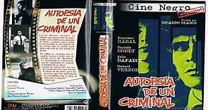 Autopsia de un criminal (1963)