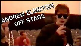 The Sisters Of Mercy - Andrew Eldritch Off Stage On Tour 1994 - RARE PRIVATE VIDEO