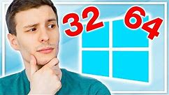 Windows 32 Bit vs 64 Bit: What's the Difference (And 64 Bit Software too)