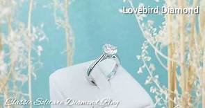 Lovebird diamond鑽石戒指推介 | 全店超過300款鑽石戒指款式 | 先選GIA鑽石，後選戒托