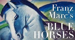 Franz Marc, Blue Horses and Der Blaue Reiter