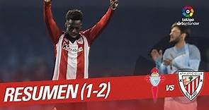 Resumen de RC Celta vs Athletic Club (1-2)