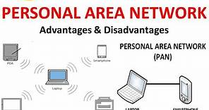 Personal Area networks । PAN । NETWORKS । Types of network । Data communication and networking