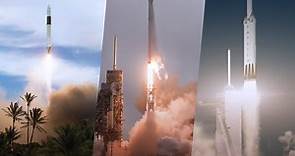 See the Evolution of SpaceX's Rockets in Pictures