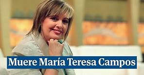 Muere María Teresa Campos, la primera dueña y señora del reinado televisivo