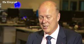 Chris Grayling talks about Theresa May's Florence speech