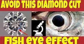 Diamond Cut Fish eye. Taglio Diamanti. Corso Gemmologia. Gemology Gems