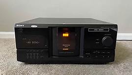 Sony CDP-CX220 Mega Storage 200 Compact Disc CD Player Changer