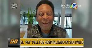 Pelé es hospitalizado nuevamente por tumor en San Pablo