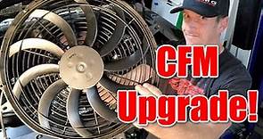 How to Upgrade your Cold Case fans to Twin SPAL 14's for better cooling.